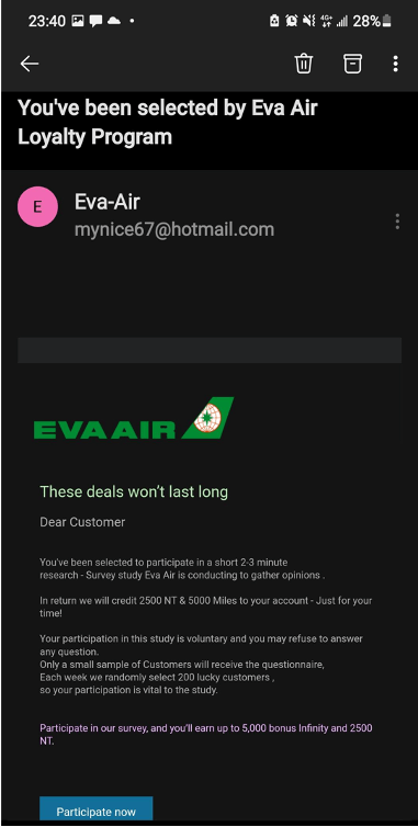 Scam Alert_Eva Air Email_0924