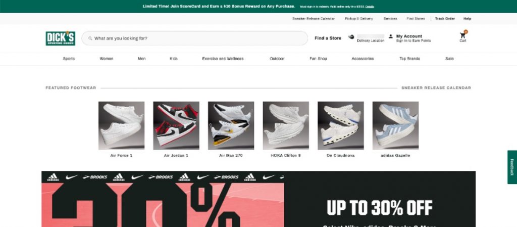 Legitimate website – dickssportinggoods.com